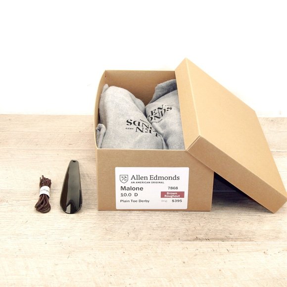 Allen Edmonds MALONE 10 D * new AE Bags - Picture 9 of 12